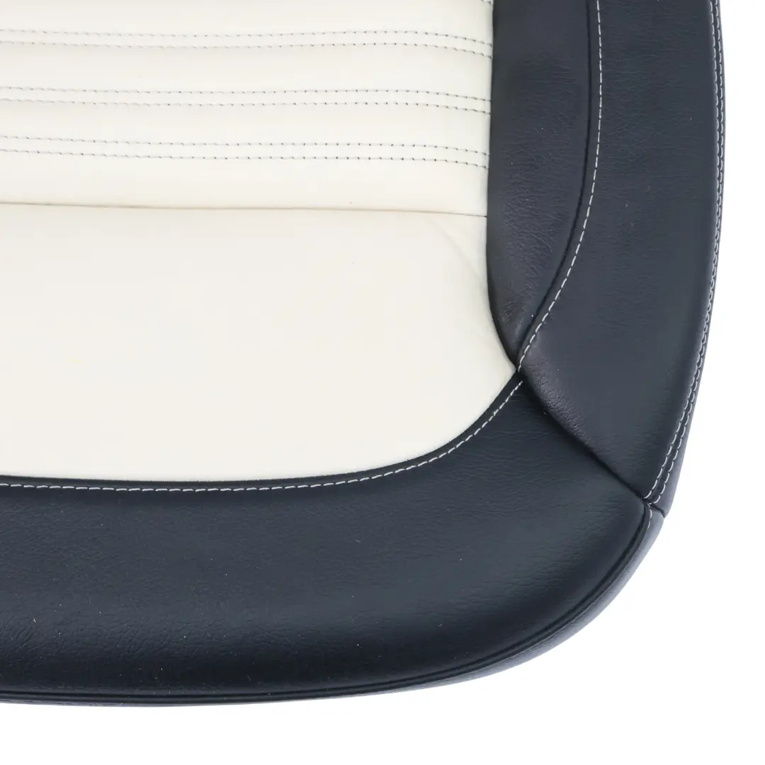 Mercedes C292 Front Seat Cover Cushion Right O/S Heated Leather Porcelain - SKU A2929109205 - Part number A2929109205