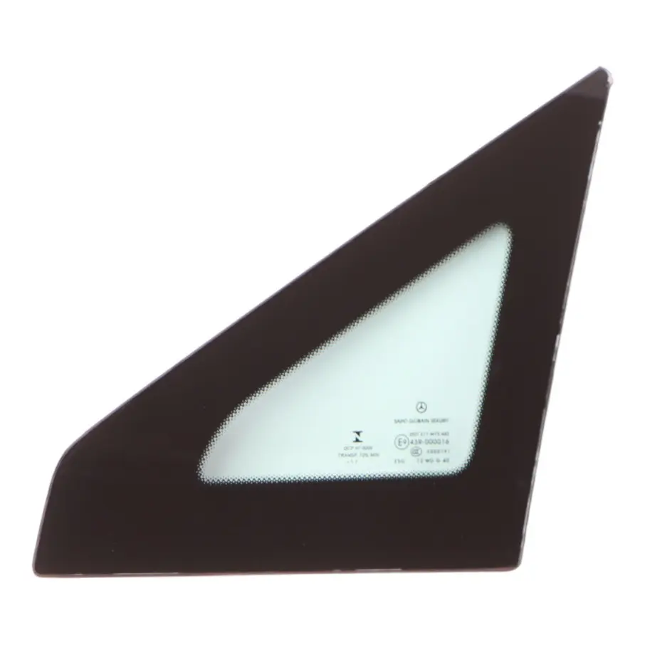 Front Left N/S Quarter Window Glass AS2 to Mercedes Vito Viano W447 with Part number A4476730305 Mercedes Vito Viano W447 Front Left N/S Quarter Window Glass AS2 - SKU A4476730305-1 - Part number A4476730305