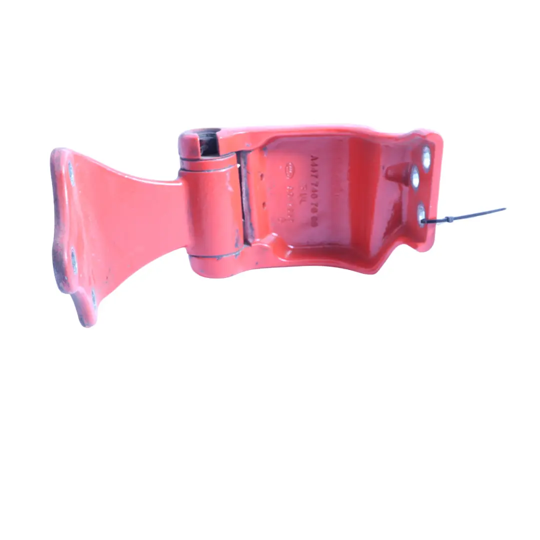 Door Hinge Mercedes Vito W447 Rear Left Lower N/S Flame Red 3534 to with Part number A4477407600 Door Hinge Mercedes Vito W447 Rear Left Lower N/S Flame Red 3534 - SKU A4477407600-FRE - Part number A4477407600