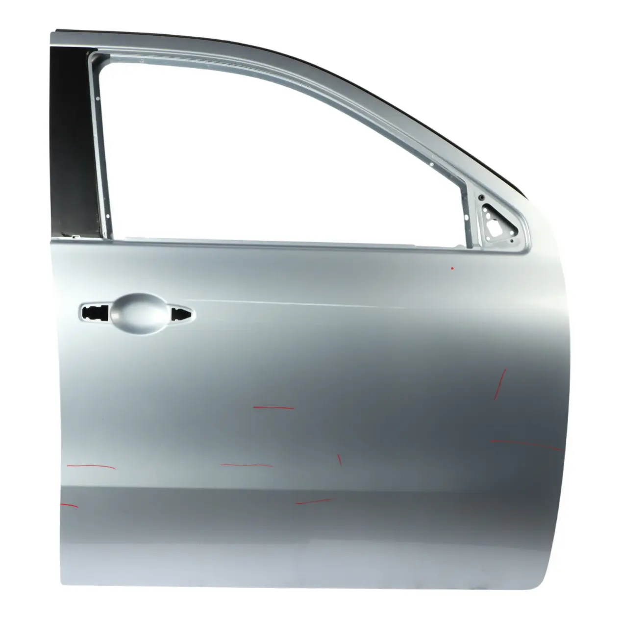 Mercedes W470 Door Front Right O/S Covering Panel Diamond Silver Metallic - 988