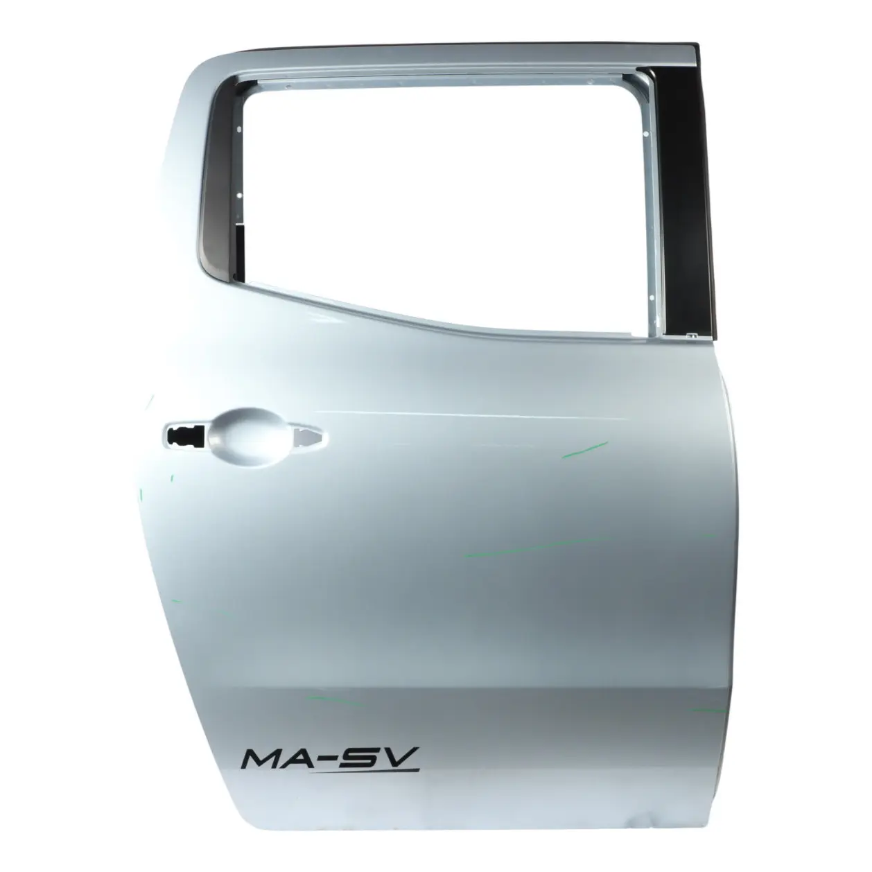 Side Door Mercedes W470 Rear Right O/S Covering Diamond Silver Metallic - 988