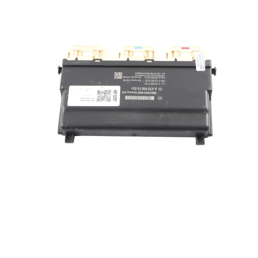 W470 Gateway Control Unit Module ECU to Mercedes X250 with Part number A4709007402 Mercedes X250 W470 Gateway Control Unit Module ECU - SKU A4709007402 - Part number A4709007402