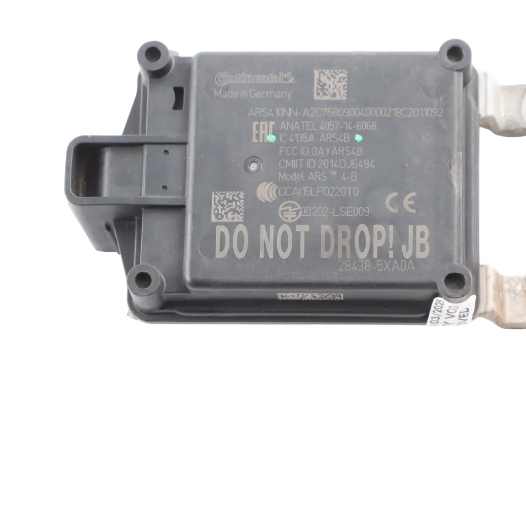 W470 Nissan Navara Distance Control Sensor Radar 4135A-ARS4B to Mercedes with Part number A4709019000 Mercedes W470 Nissan Navara Distance Control Sensor Radar 4135A-ARS4B - SKU A4709019000-1 - Part number A4709019000