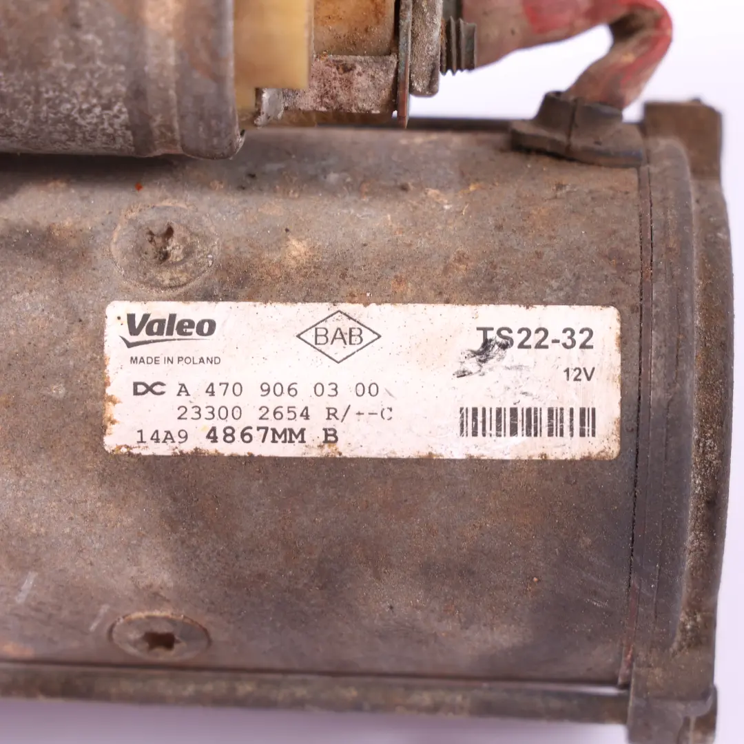 Mercedes W470 Démarreur De Moteur Diesel - SKU A4709060300 - Numéro de pièce A4709060300