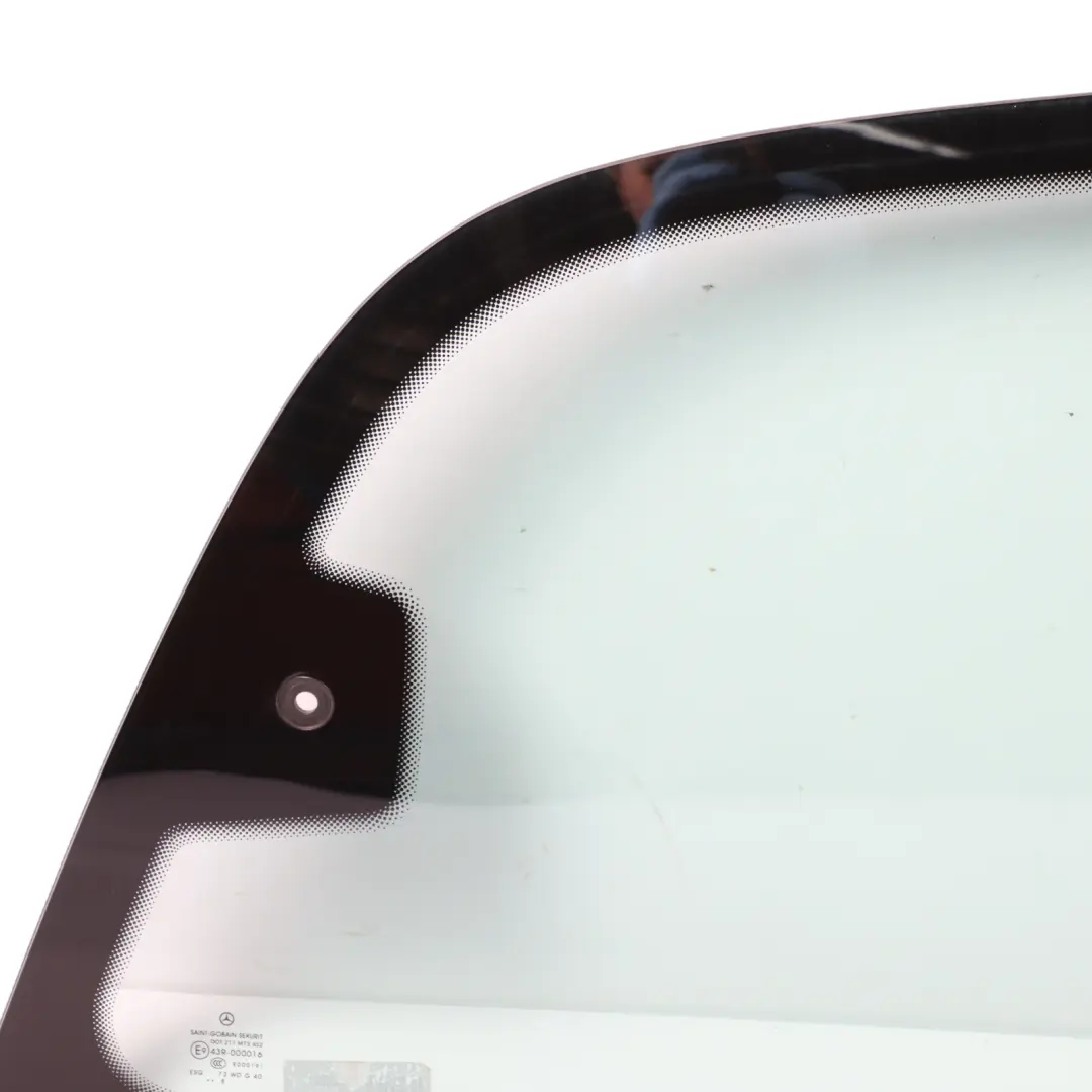 Mercedes Vito W639 Rear Door Right O/S Window Glass Quarter AS2 - SKU A6396721513 - Part number A6396721513