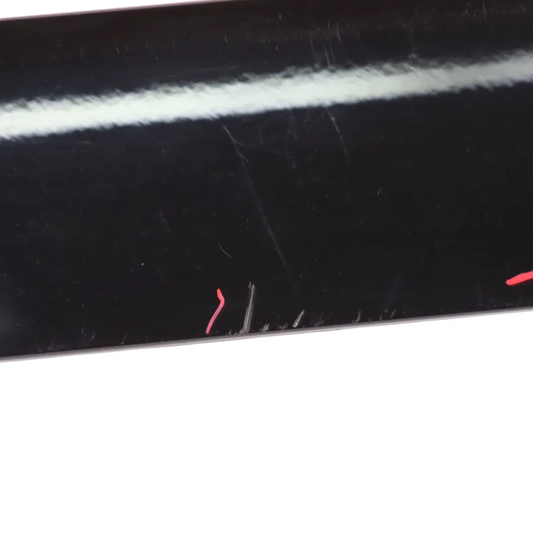 Left N/S Sliding Door Middle Rail Trim Obsidian Black to Mercedes Vito W639 Rear with Part number A6396913208 Mercedes Vito W639 Rear Left N/S Sliding Door Middle Rail Trim Obsidian Black - SKU A6396913208-OB - Part number A6396913208