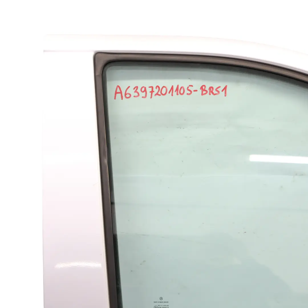 Mercedes Vito W639 Drzwi Prawe Przednie Brilliant Silver Metalik - 9744 - SKU A6397201105-BRS1 - Numer Części A6397201105