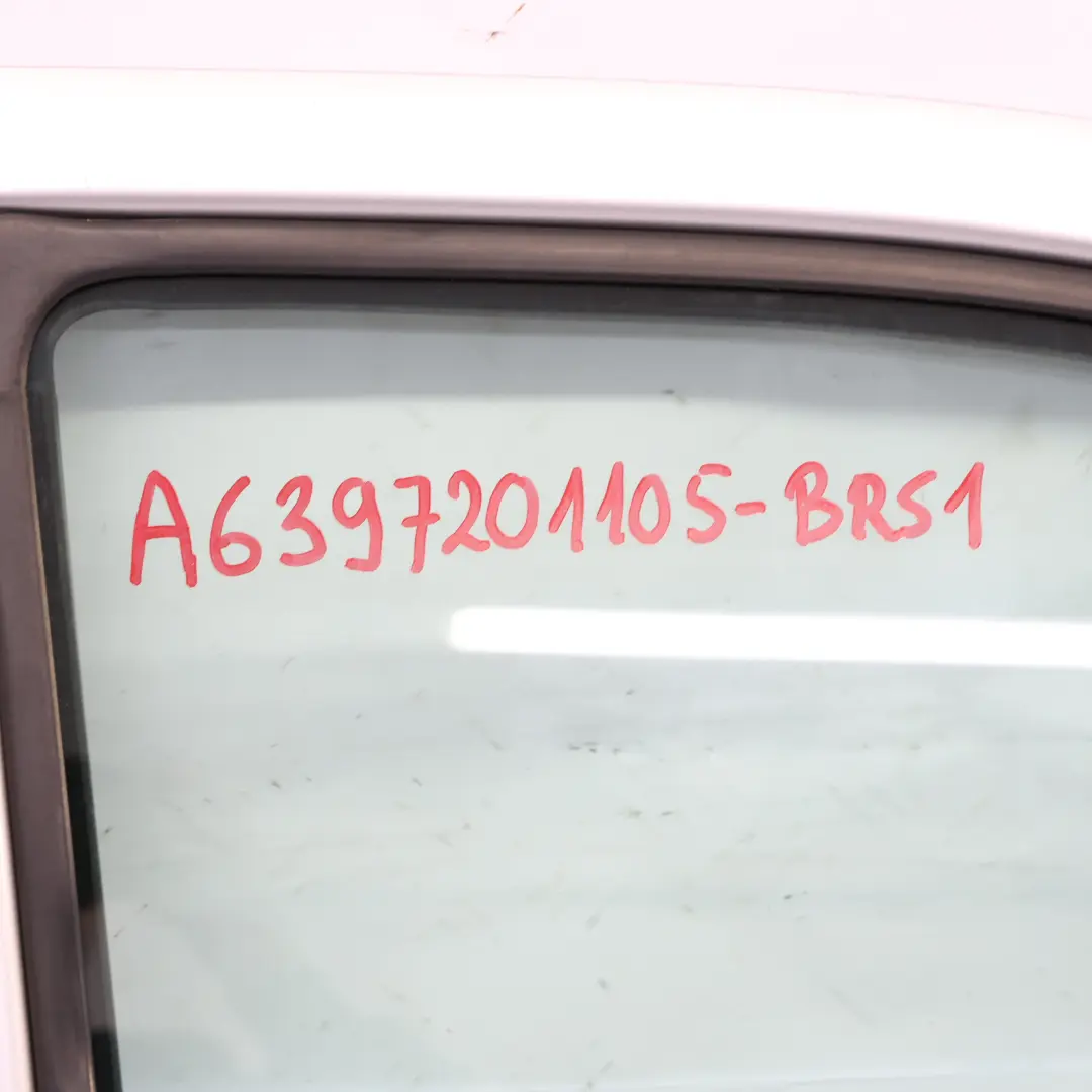 Mercedes Vito W639 Door Front Right O/S Cover Brilliant Silver Metallic - 9744 - SKU A6397201105-BRS1 - Part number A6397201105