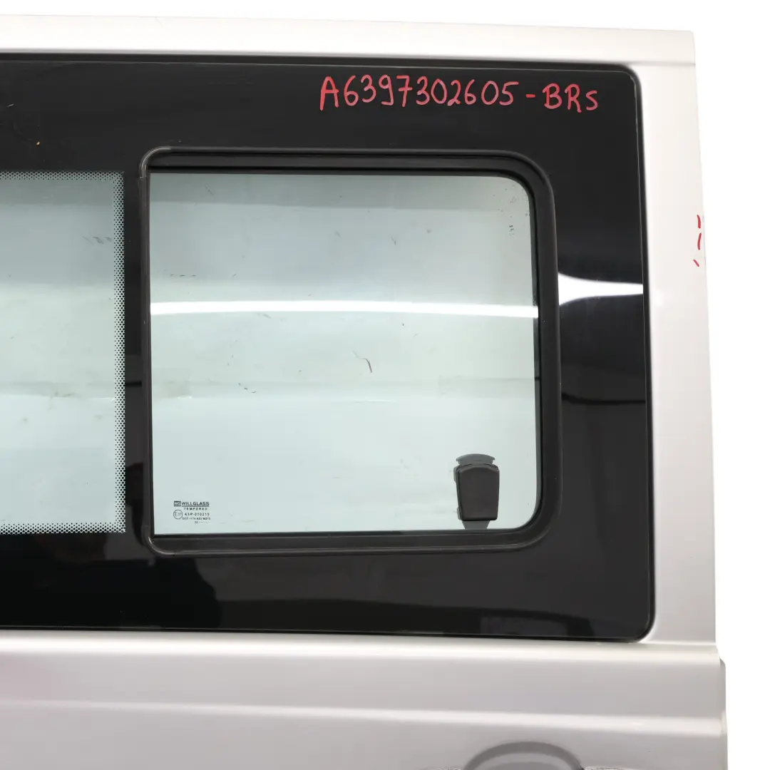 Mercedes Vito W639 Drzwi Przesuwne Boczne Prawy Tył Brilliant Silver 9744 - SKU A6397302605-BRS - Numer Części A6397302605