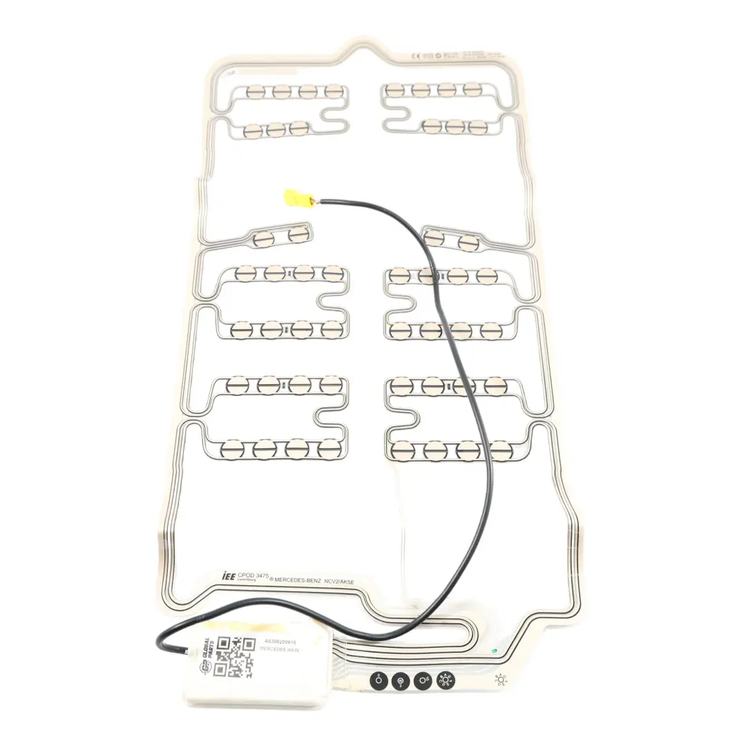 Mercedes Vito W639 Occupancy Mat Sensore Sedile Anteriore Passeggero - SKU A6398200610 - Numero di parte A6398200610