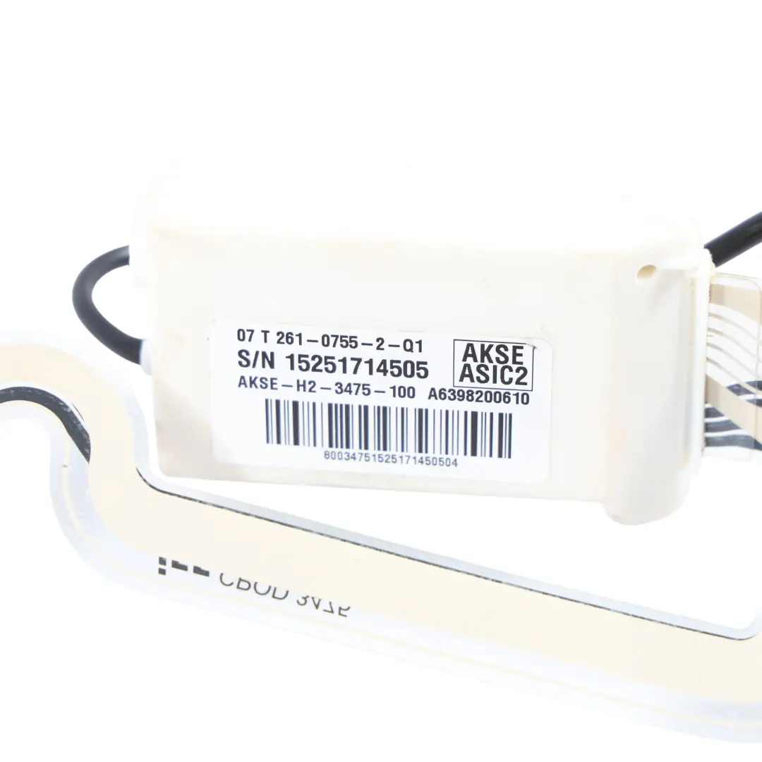 Unidad Sensor Ocupación Asiento Pasajero Delantero para Mercedes W639 con número de pieza A6398200610 Mercedes W639 Unidad Sensor Ocupación Asiento Pasajero Delantero - SKU A6398200610 - Número de pieza A6398200610