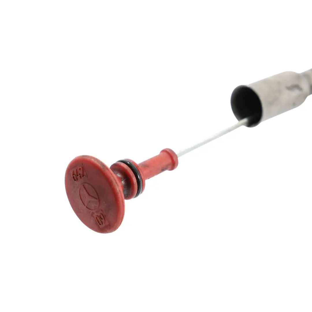 OM642.820 Diesel Engine Dipstick Oil Guide Tube to Mercedes W164 with Part number A6420103266 Mercedes W164 OM642.820 Diesel Engine Dipstick Oil Guide Tube - SKU A6420103266 - Part number A6420103266