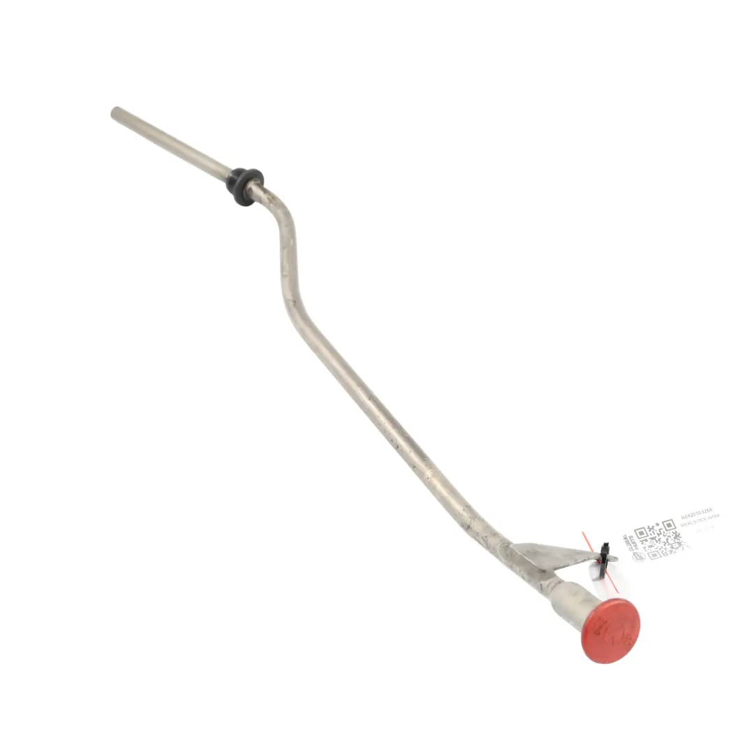 OM642.820 Diesel Engine Dipstick Oil Guide Tube to Mercedes W164 with Part number A6420103266 Mercedes W164 OM642.820 Diesel Engine Dipstick Oil Guide Tube - SKU A6420103266 - Part number A6420103266