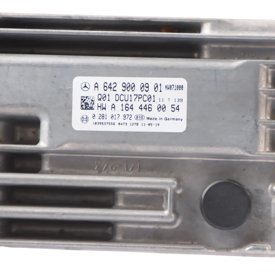 Mercedes W221 BlueTec AdBlue Emission Control Unit Module - SKU A6429000901 - Part number A6429000901