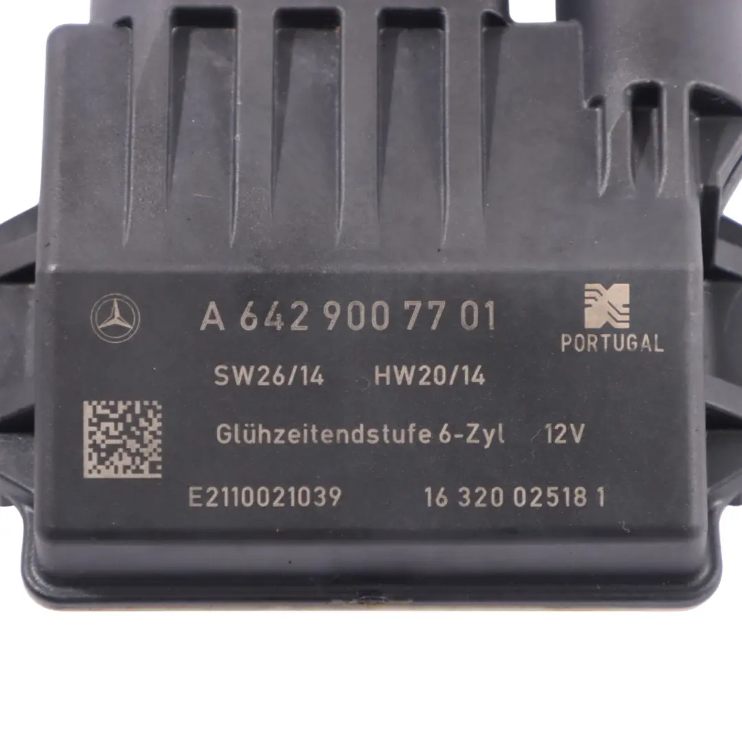 Mercedes W463 W639 W212 W221 Module Commande Bougie Préchauffage - SKU A6429007701 - Numéro de pièce A6429007701
