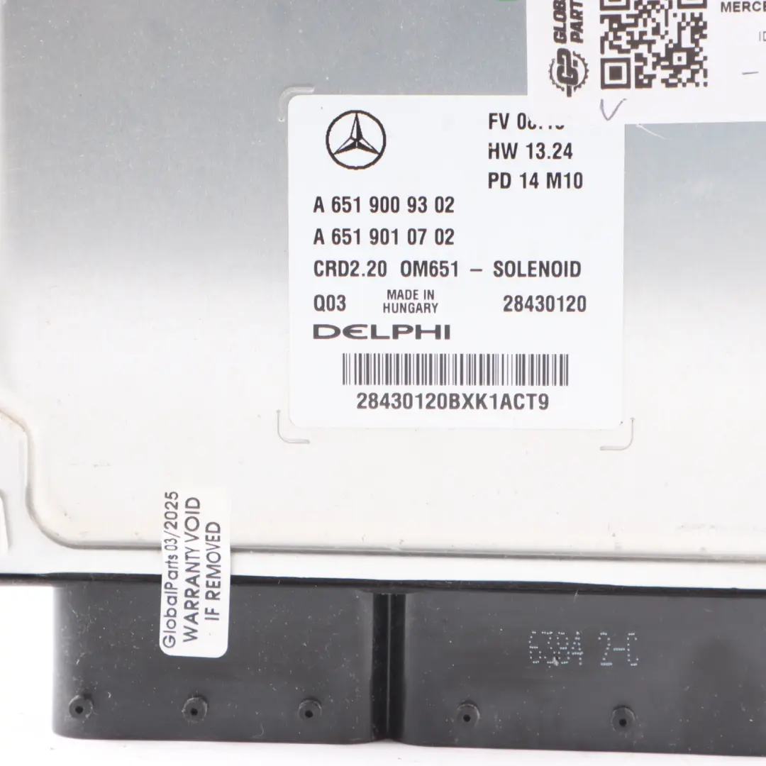 OM651.940 163HP 116 CDI Engine Unit ECU Kit Automatic to Mercedes W639 with Part number A6519009302 Mercedes W639 OM651.940 163HP 116 CDI Engine Unit ECU Kit Automatic - SKU A6519009302-3 - Part number A6519009302