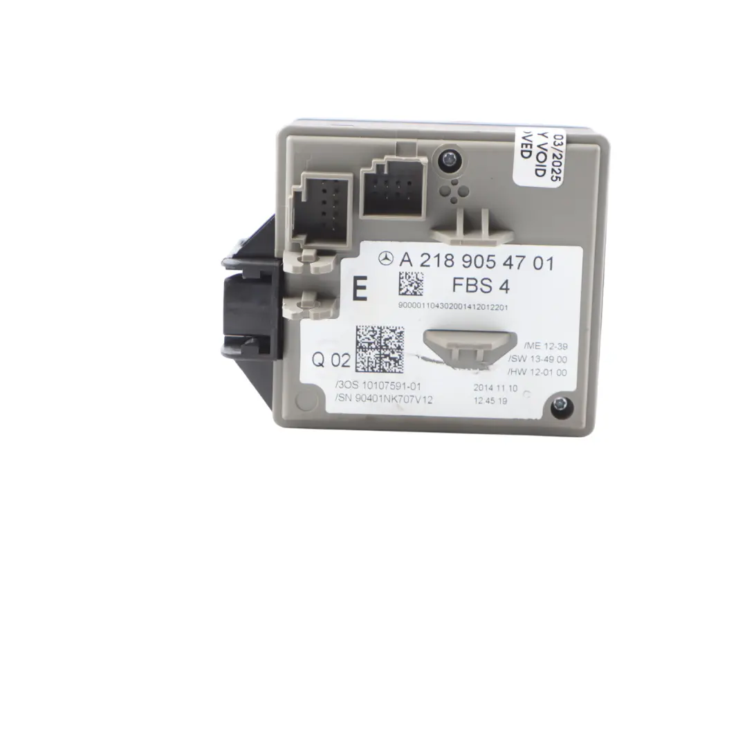 Mercedes C207 E220CDI BlueTec 170HP OM651.924 Engine Unit ECU Set - SKU A6519009901-2 - Part number A6519009901