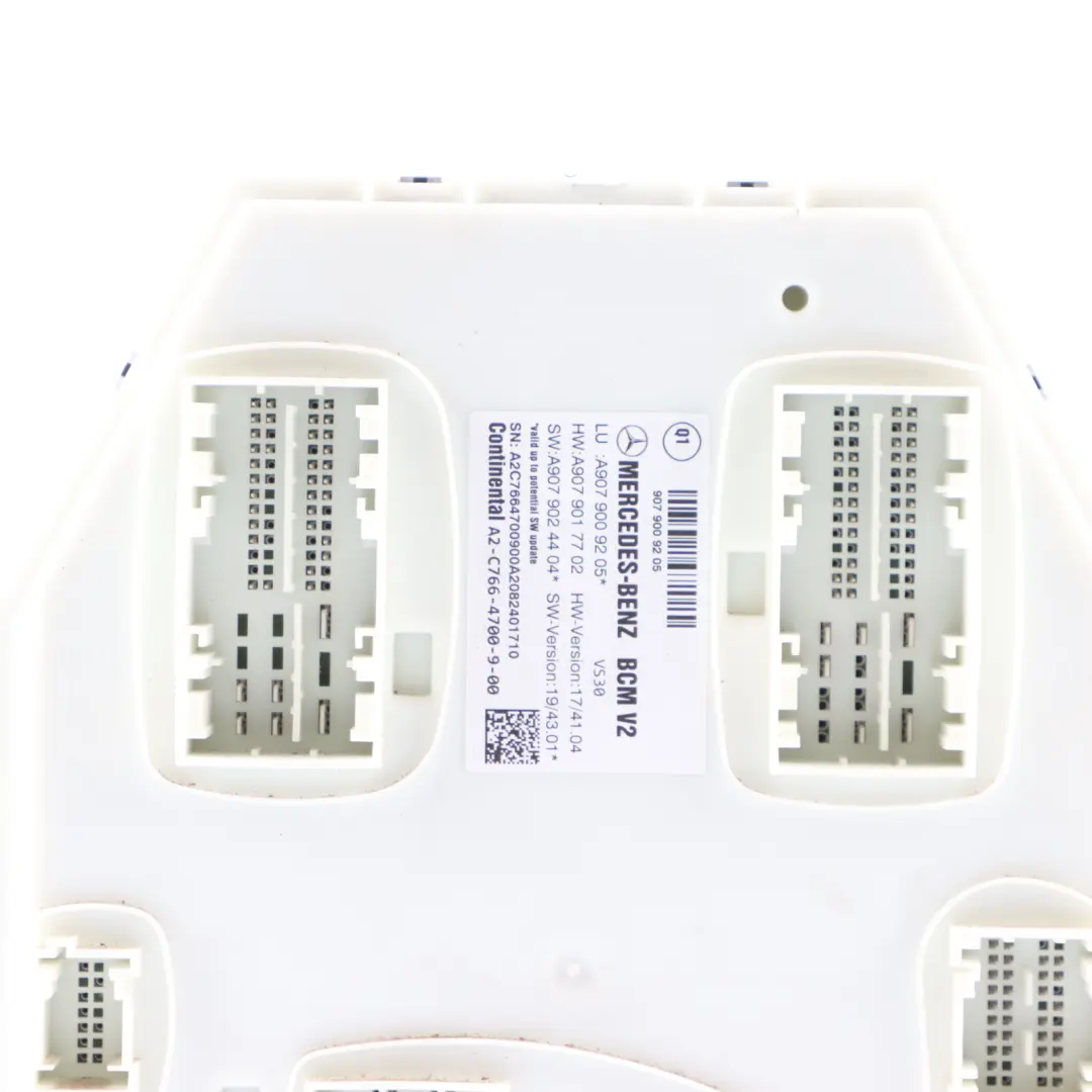 Mercedes W907 315CDI OM654.920 Motore Modulo ECU Kit BCM + Chiave - SKU A6549009400-3 - Numero di parte A6549009400