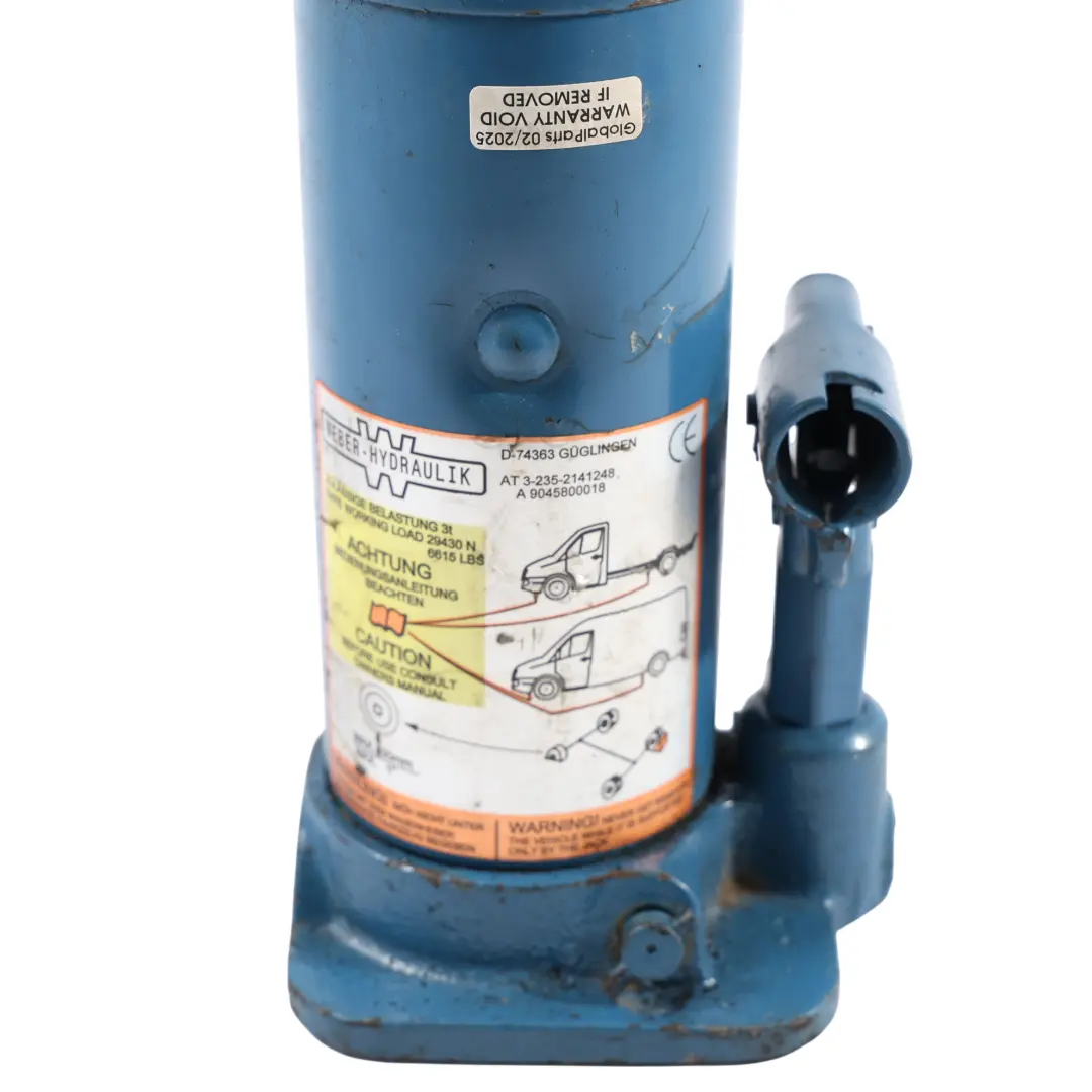 W901 W906 Outil De Levage De Bouteille Cric Hydraulique pour Mercedes à propos du numéro de pièce A9045800018 Mercedes W901 W906 Outil De Levage De Bouteille Cric Hydraulique - SKU A9045800018-1 - Numéro de pièce A9045800018