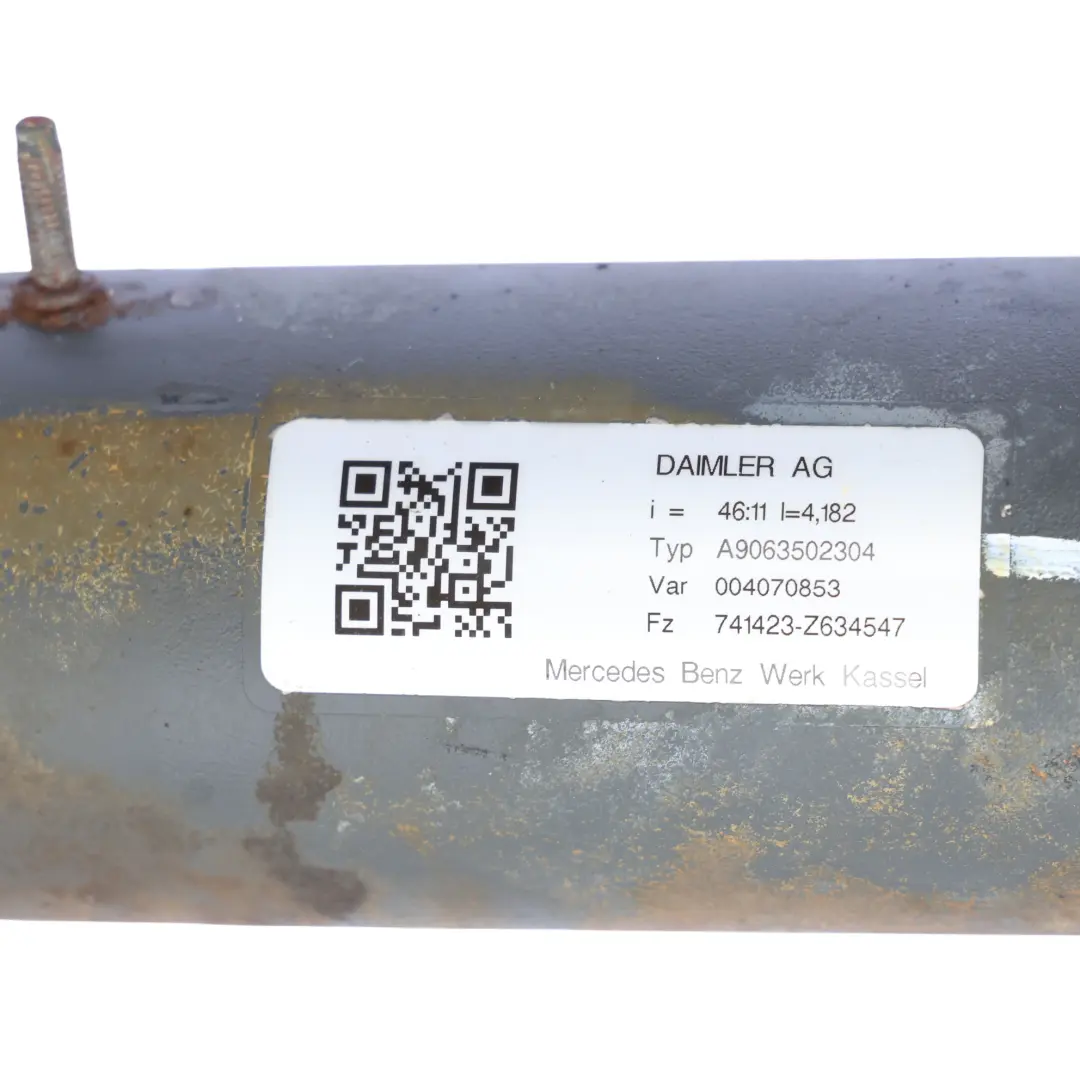 Mercedes Sprinter W906 Differenziale Posteriore 46:11 4.182 GARANZIA - SKU A9063502304 - Numero di parte A9063502304