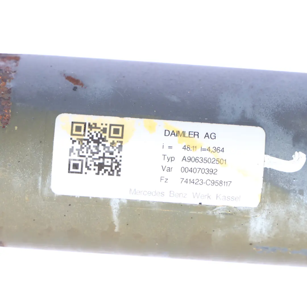 Differential Diff 741423 48:11 4,364 to Mercedes Sprinter W906 Rear with Part number A9063502501 Mercedes Sprinter W906 Rear Differential Diff 741423 48:11 4,364 - SKU A9063502501 - Part number A9063502501