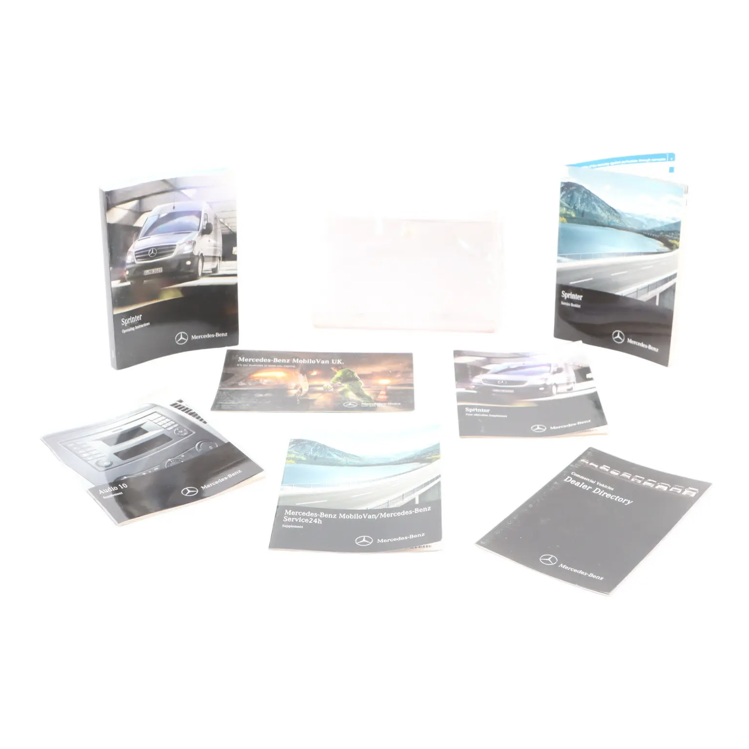 Booklet Set Mercedes Sprinter W906 Handbook Book Instruction Manual Wallet Case
