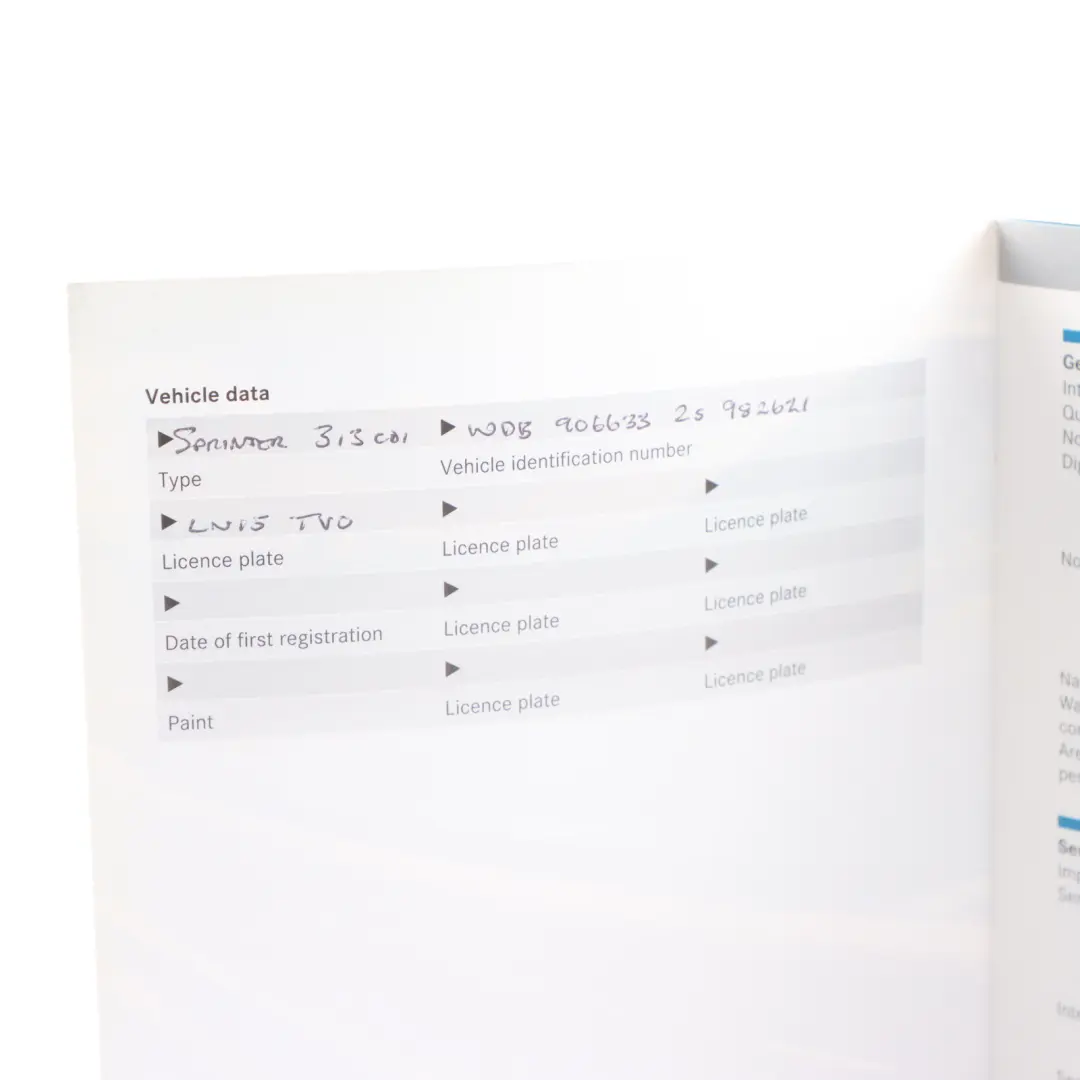 Booklet Set Mercedes Sprinter W906 Handbook Book Instruction Manual Wallet Case to with Part number A9065848205 Booklet Set Mercedes Sprinter W906 Handbook Book Instruction Manual Wallet Case - SKU A9065848205 - Part number A9065848205
