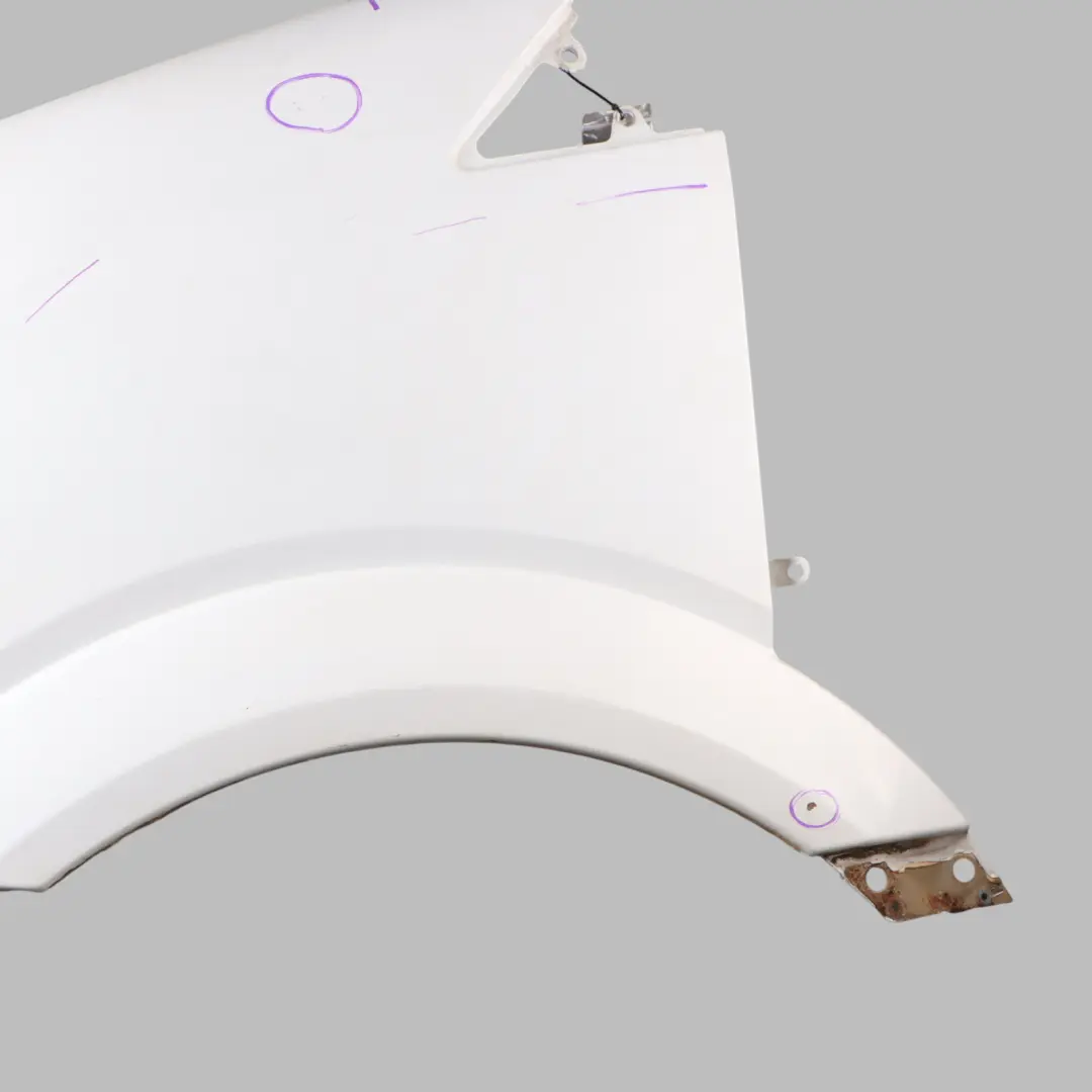  Side Panel Mercedes Sprinter W906 Wing Front Left N/S Fender Arctic White - 9147 - SKU A9066377719-ARW - Part number A9066377719