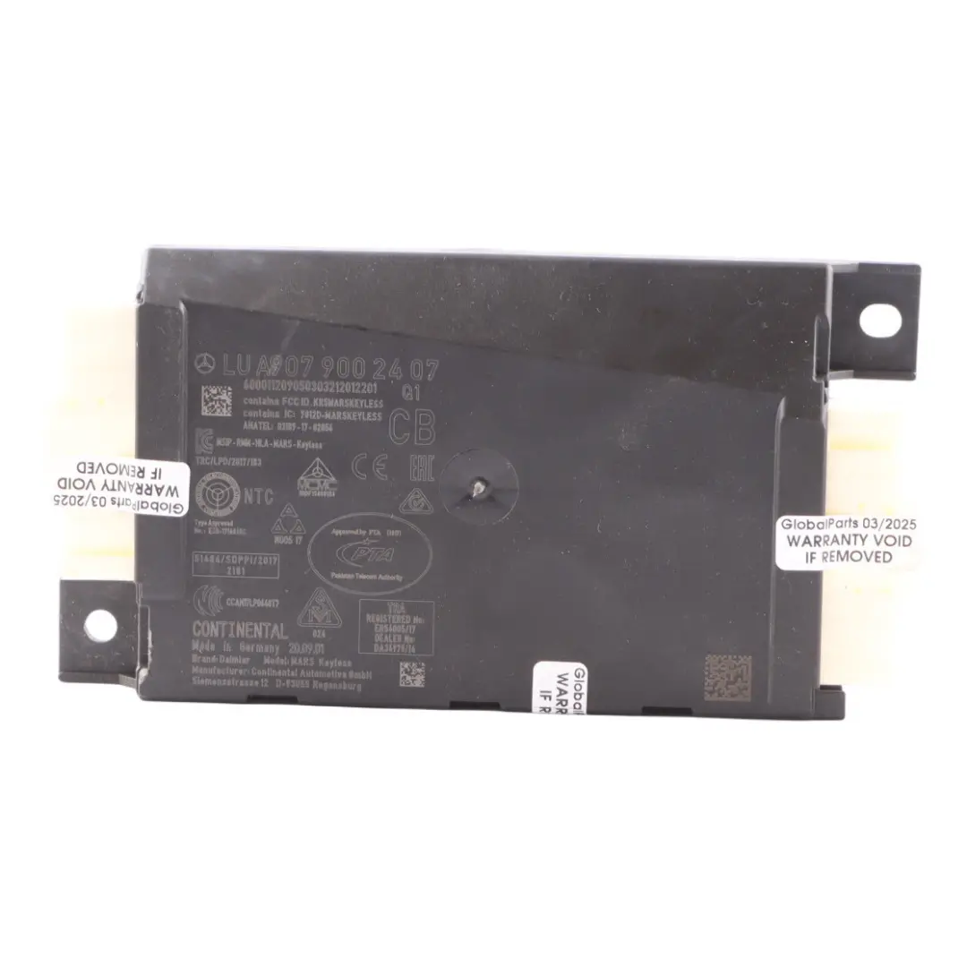 W907 Elektronische Zündung Modul Steuergerät für Mercedes mit Teilenummer A9079002407 Mercedes W907 Elektronische Zündung Modul Steuergerät - SKU A9079002407 - Teilenummer A9079002407