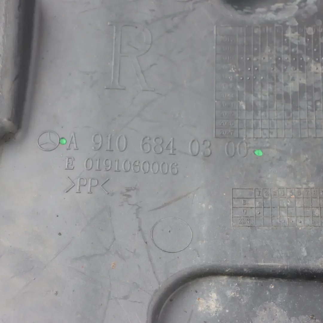 Front Right O/S Rear Section Wheel Arch Cover to Mercedes Sprinter W910 with Part number A9106840300 Mercedes Sprinter W910 Front Right O/S Rear Section Wheel Arch Cover - SKU A9106840300 - Part number A9106840300