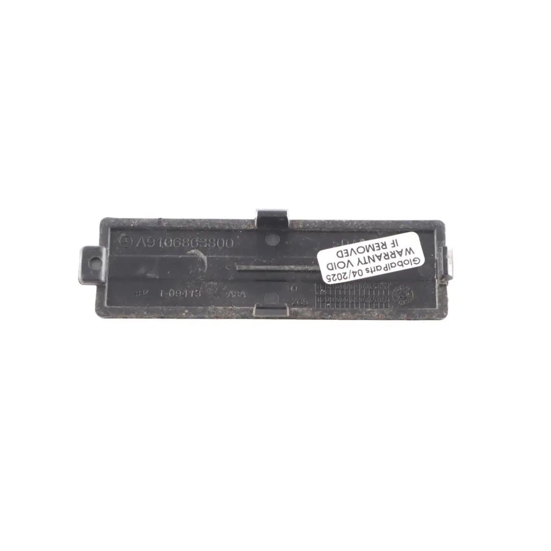 Mercedes Sprinter W907 Cover Sill Strip Trim Panel Black - SKU A9106863800 - Part number A9106863800