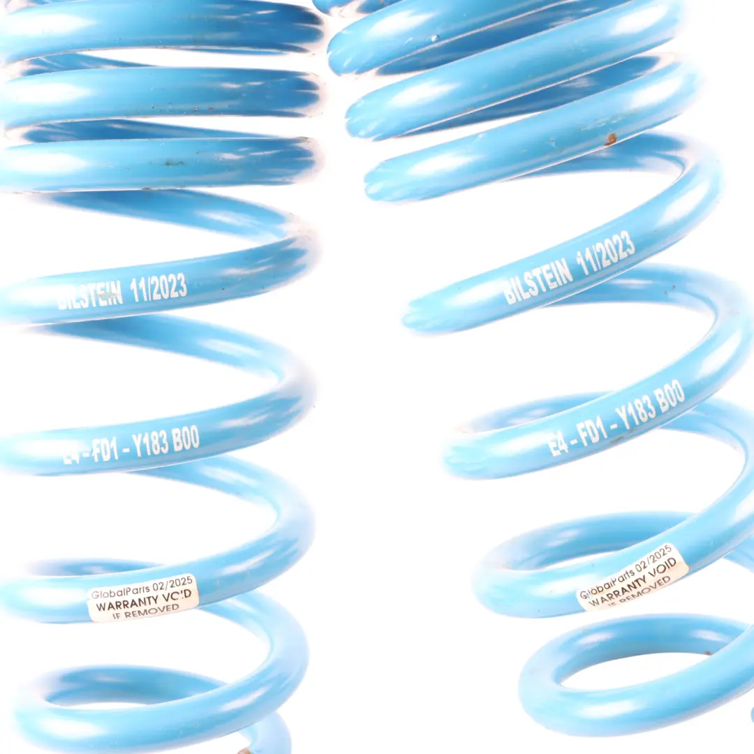 BMW F20 F30 F31 Bilstein Spring Strut Rear Left Right N/O/S Coil Spring Set - SKU BILSTEIN-B16 - Part number BILSTEIN-B16