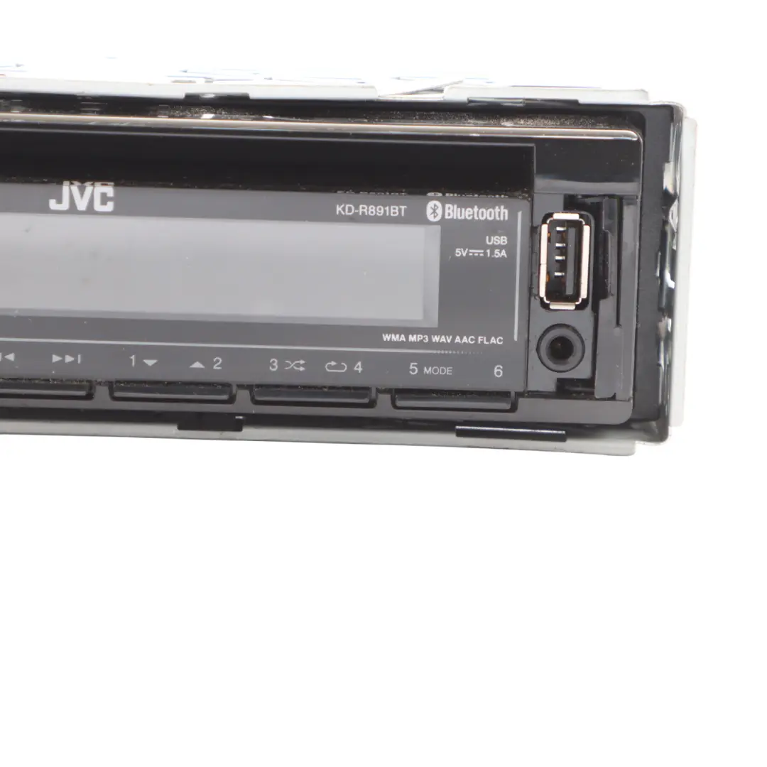 Genuine JVC Car Radio Stereo Audio Player Bluetooth USB Head Unit to with Part number KD-R891BT Genuine JVC Car Radio Stereo Audio Player Bluetooth USB Head Unit - SKU KD-R891BT - Part number KD-R891BT