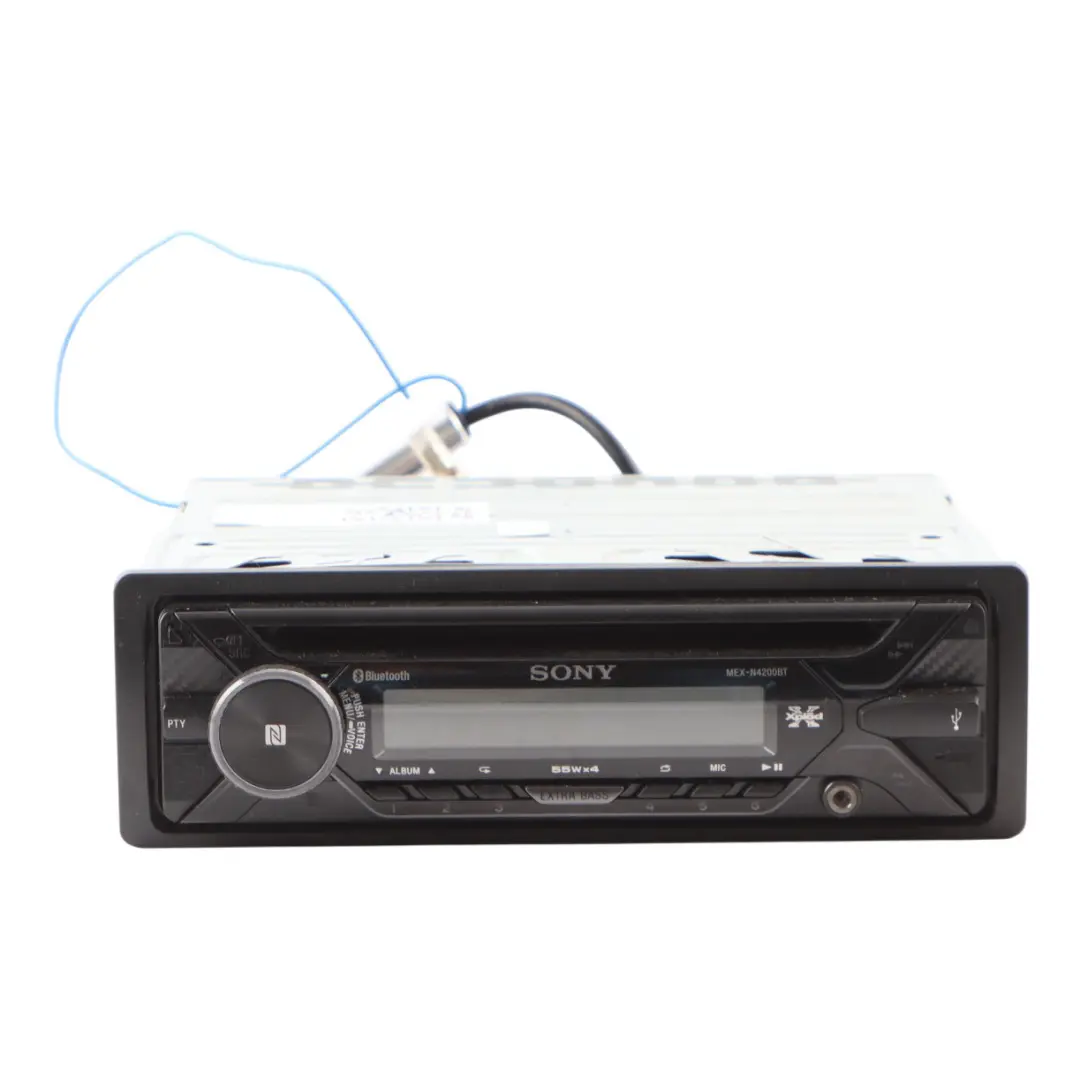  Genuine Sony Xplod Bluetooth USB Stereo Audio Player Head Unit - SKU MEX-N4200BT - Part number MEX-N4200BT