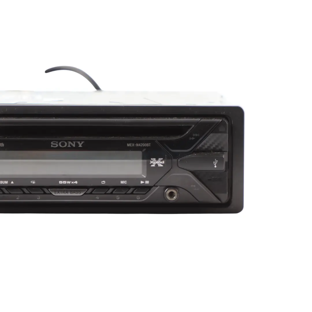  Genuine Sony Xplod Bluetooth USB Stereo Audio Player Head Unit - SKU MEX-N4200BT - Part number MEX-N4200BT