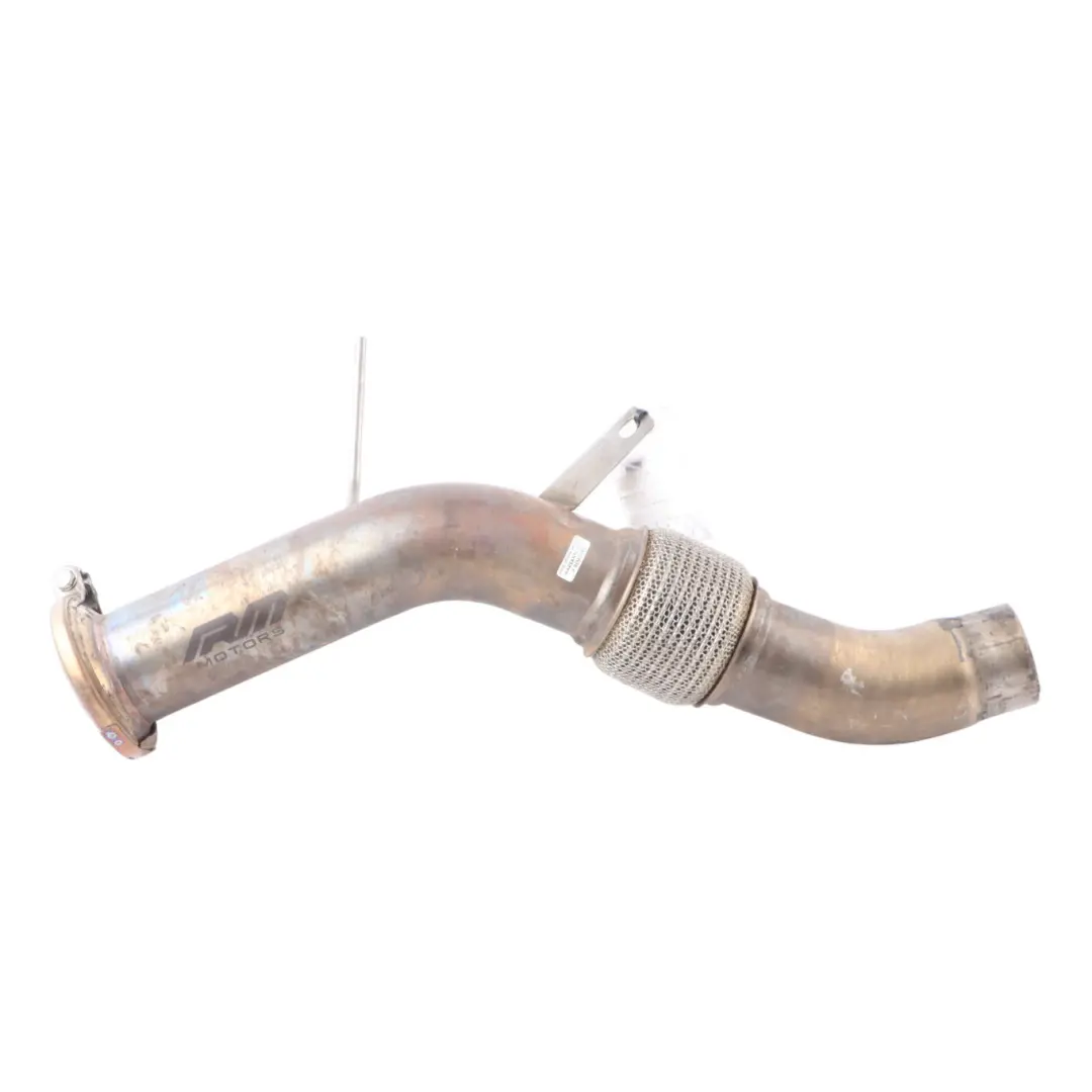 N57 RM Motors Exhaust Turbo Pipe to BMW E90 E92 LCI 330d with Part number N57-DOWNPIPE BMW E90 E92 LCI 330d N57 RM Motors Exhaust Turbo Pipe - SKU N57-DOWNPIPE - Part number N57-DOWNPIPE