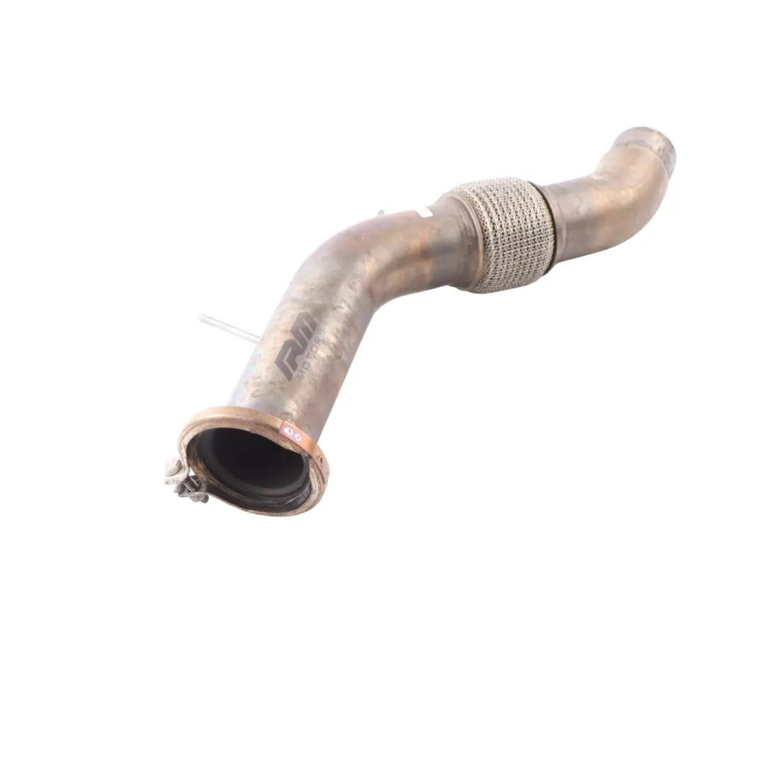 N57 RM Motors Exhaust Turbo Pipe to BMW E90 E92 LCI 330d with Part number N57-DOWNPIPE BMW E90 E92 LCI 330d N57 RM Motors Exhaust Turbo Pipe - SKU N57-DOWNPIPE - Part number N57-DOWNPIPE