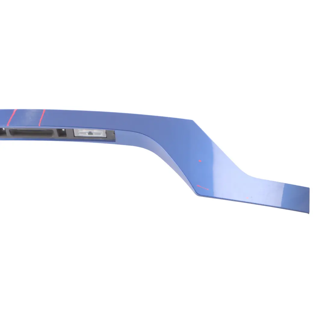 Finisher BMW X3 E83 Boot Trunk Lid Montegoblau Montego Blue A51 to Tailgate Cover with Part number 0303042 Tailgate Cover Finisher BMW X3 E83 Boot Trunk Lid Montegoblau Montego Blue A51 - SKU P0303042-MTB - Part number 0303042