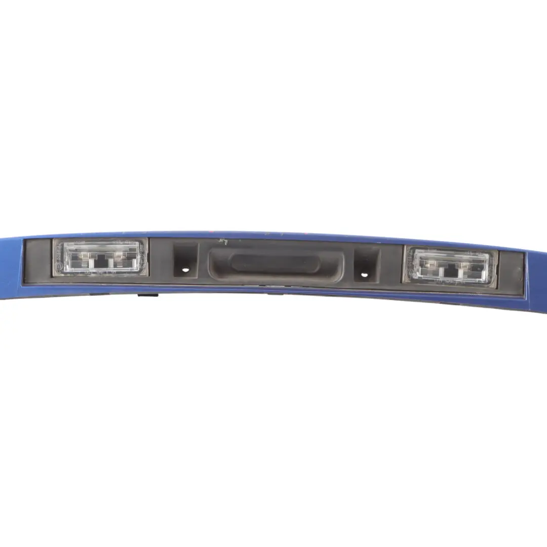 Finisher BMW X3 E83 Boot Trunk Lid Montegoblau Montego Blue A51 to Tailgate Cover with Part number 0303042 Tailgate Cover Finisher BMW X3 E83 Boot Trunk Lid Montegoblau Montego Blue A51 - SKU P0303042-MTB - Part number 0303042