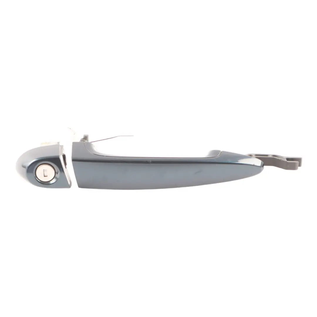  Door Handle BMW F20 F30 Front Right O/S Grab Outside Midnight Blue Metallic B38 - SKU RHD-0445184-MBM - Part number P0445184