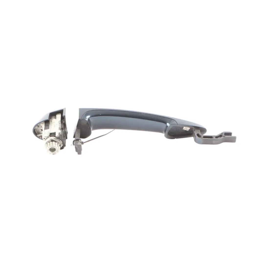  Door Handle BMW F20 F30 Front Right O/S Grab Outside Midnight Blue Metallic B38 - SKU RHD-0445184-MBM - Part number P0445184