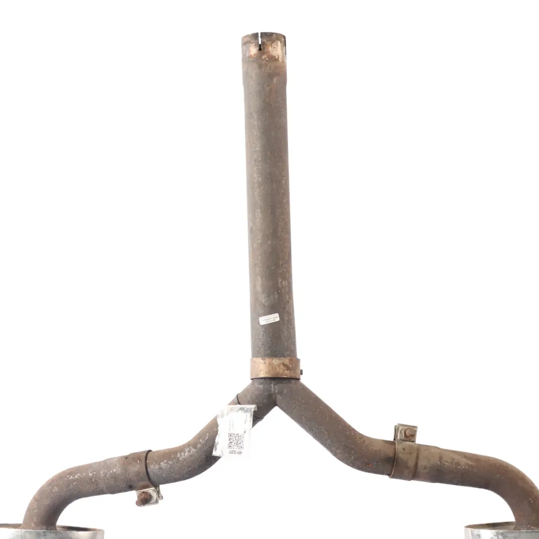 Mini R53 Malian Rear Exhaust System Cooper S W11 Muffler Double Pipe Chrome - SKU R53-EXHAUST-1 - Part number R53-EXHAUST-1