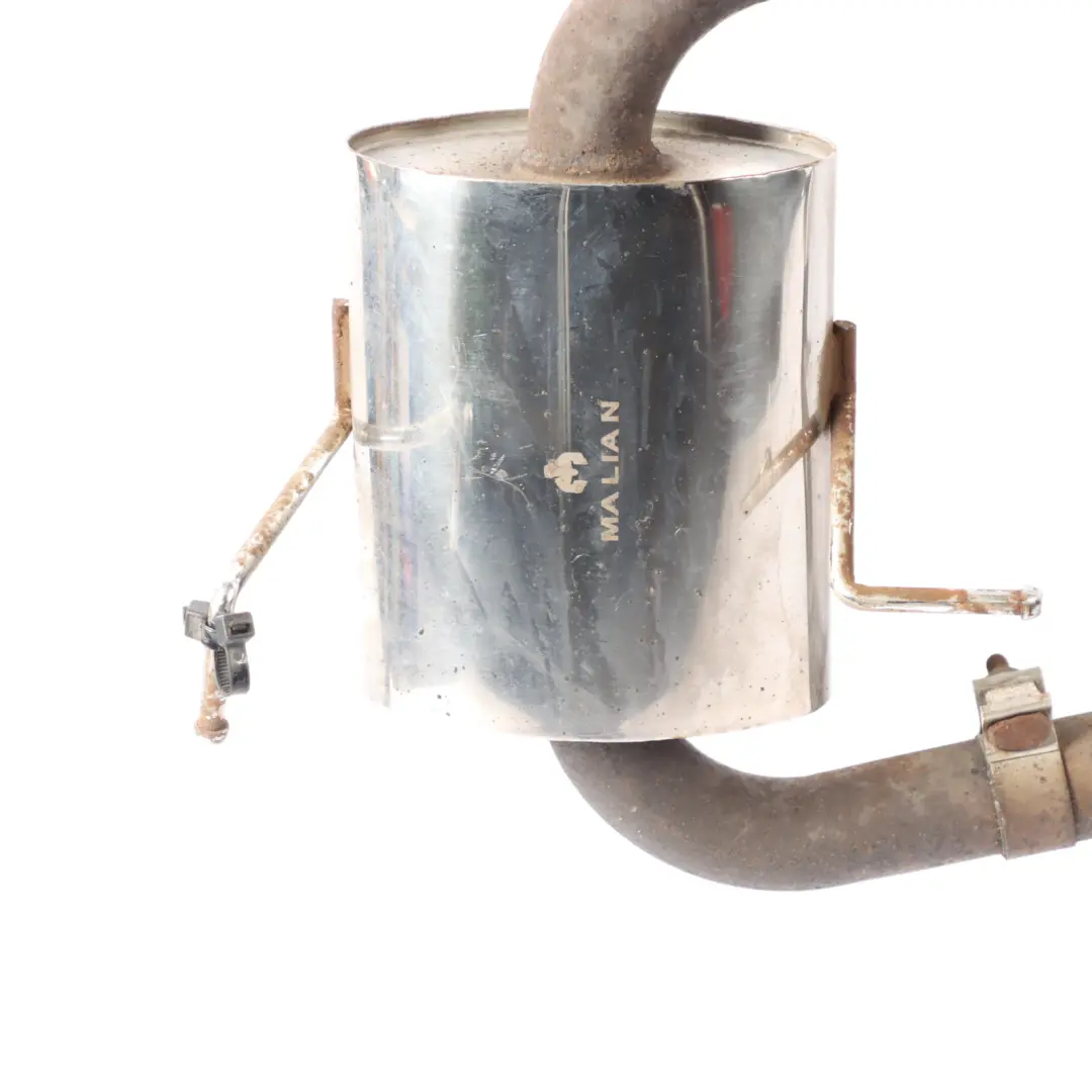 Mini R53 Malian Rear Exhaust System Cooper S W11 Muffler Double Pipe Chrome - SKU R53-EXHAUST-1 - Part number R53-EXHAUST-1