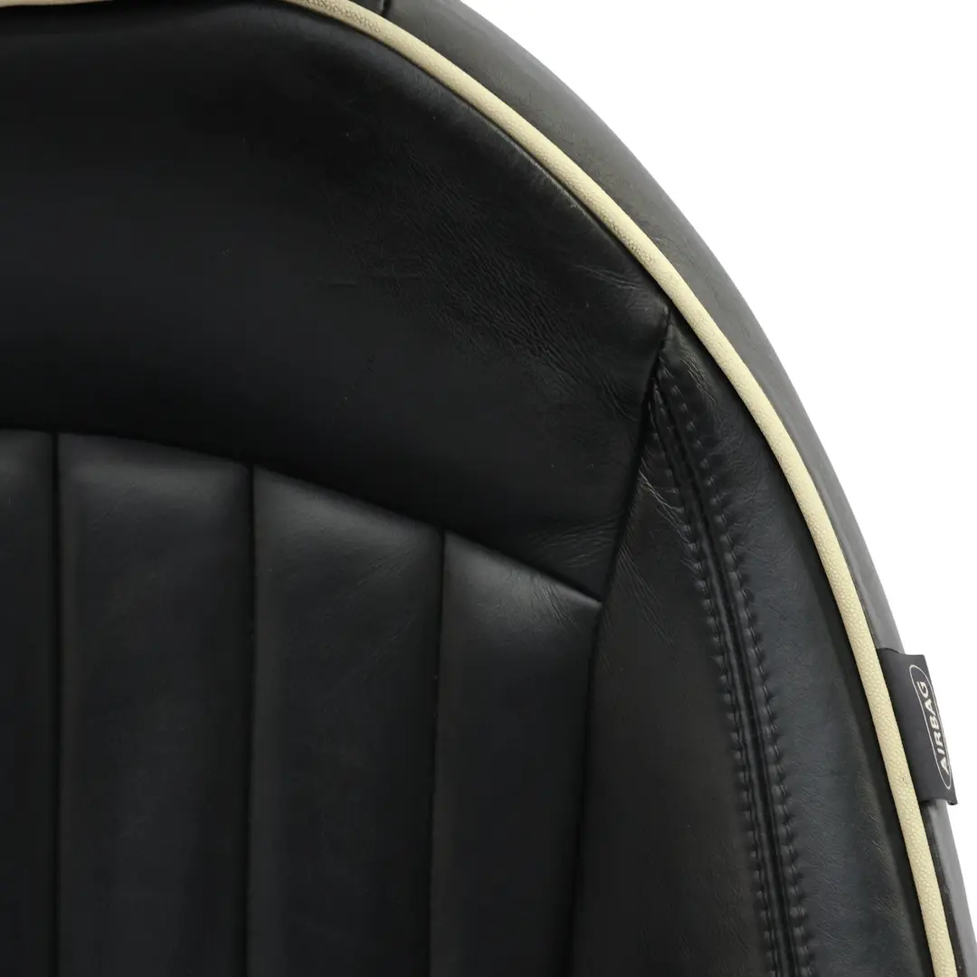 Pelle Nera Lounge Interni Sedili Riscaldati Sedile per Mini Cooper One Sport con numero di parte R56 Mini Cooper One Sport Pelle Nera Lounge Interni Sedili Riscaldati Sedile - SKU R56-SPORTS-FULL-LEATHER-BLACK-SEATS-LOUNGE - Numero di parte R56