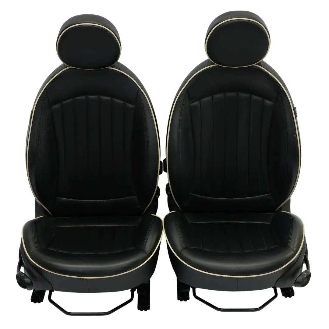 Mini Cooper One Sport Pelle Nera Lounge Interni Sedili Riscaldati Sedile - SKU R56-SPORTS-FULL-LEATHER-BLACK-SEATS-LOUNGE - Numero di parte R56