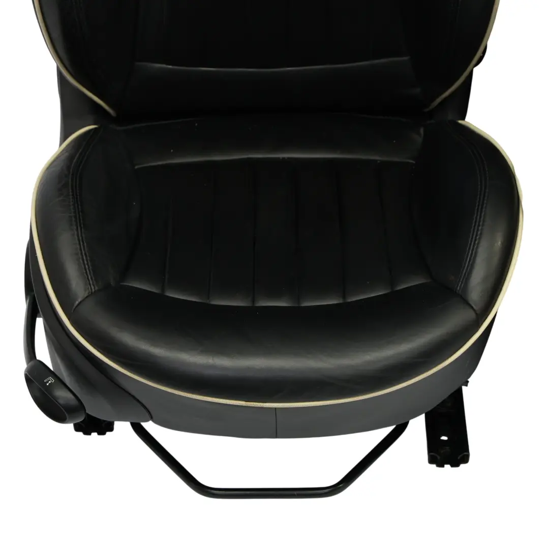 Sièges Chauffants Cuir Noir Intégral pour Mini Cooper One Sport à propos du numéro de pièce R56 Mini Cooper One Sport Sièges Chauffants Cuir Noir Intégral - SKU R56-SPORTS-FULL-LEATHER-BLACK-SEATS-LOUNGE - Numéro de pièce R56