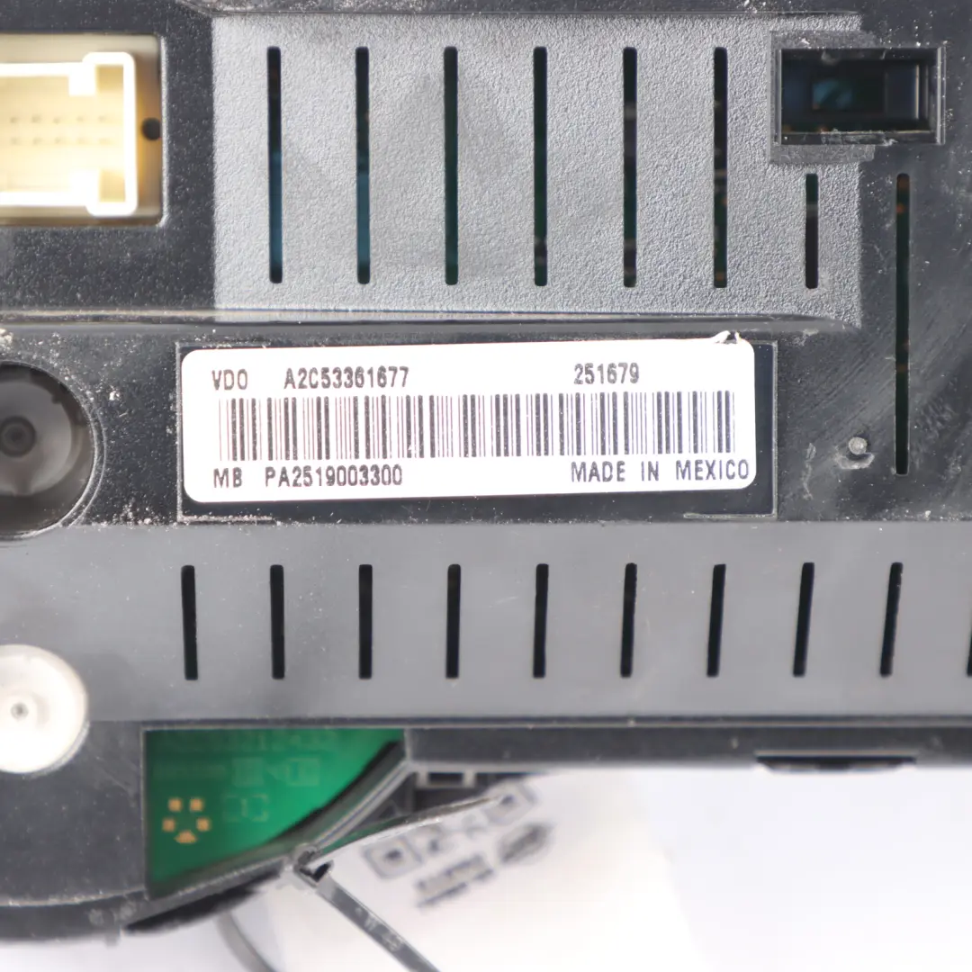 Mercedes W164 Diesel Instrument Cluster Speedo Clocks Automatic - SKU RHD-A2519003300 - Part number A2519003300