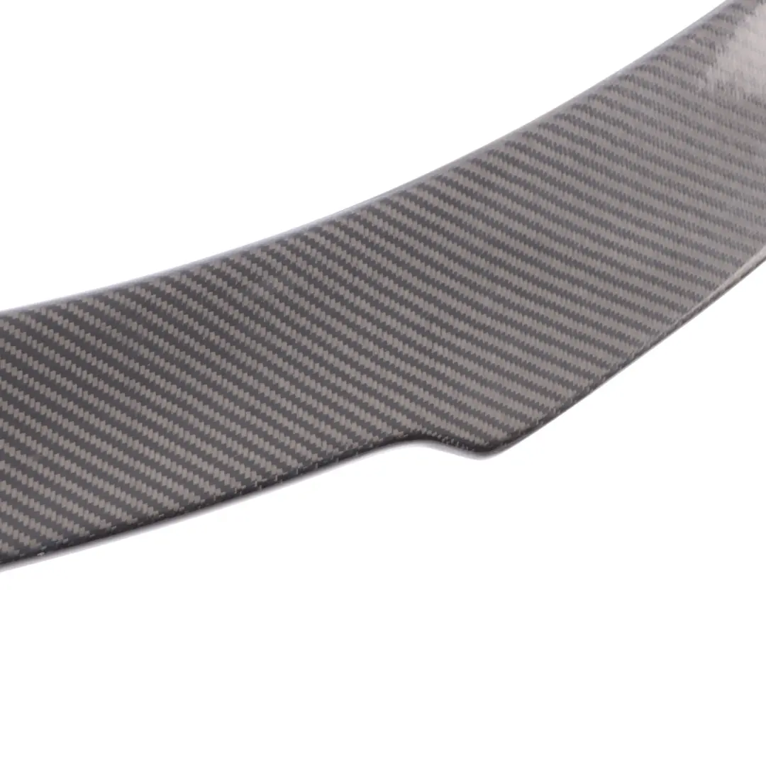 Spoiler M Performance Look Boot Trunk Lid Rear Trim Carbon to BMW F13 Tailgate with Part number REAR-SPOILER BMW F13 Tailgate Spoiler M Performance Look Boot Trunk Lid Rear Trim Carbon - SKU REAR-SPOILER-F13 - Part number REAR-SPOILER