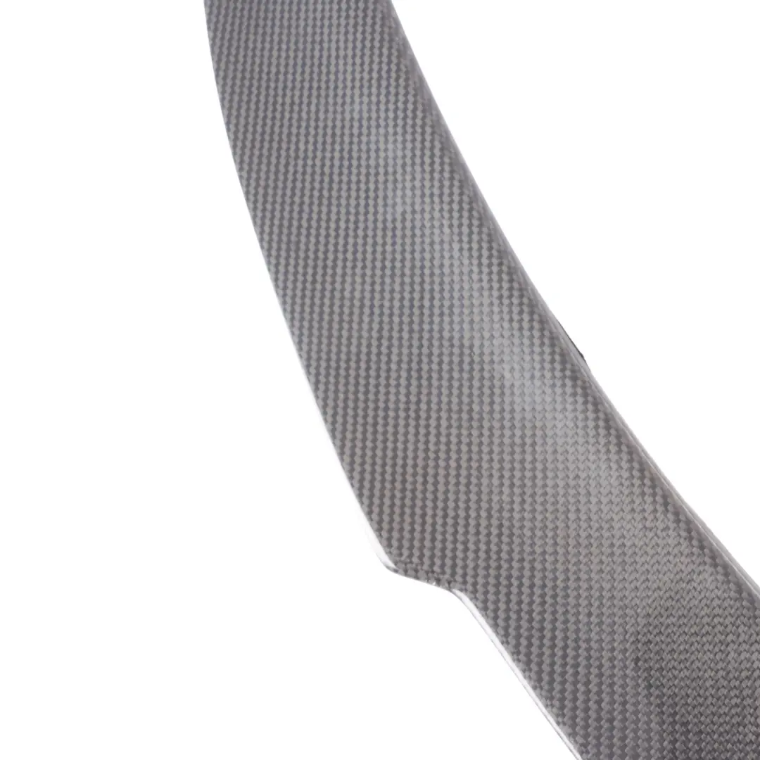 Spoiler M Performance Look Boot Trunk Lid Rear Trim Carbon to BMW F13 Tailgate with Part number REAR-SPOILER BMW F13 Tailgate Spoiler M Performance Look Boot Trunk Lid Rear Trim Carbon - SKU REAR-SPOILER-F13 - Part number REAR-SPOILER