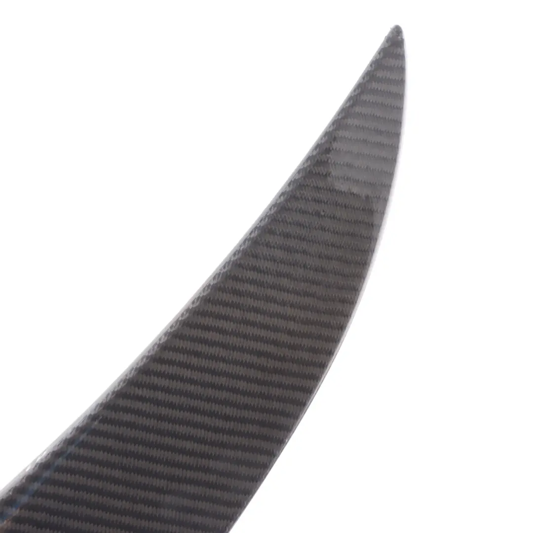 Spoiler M Performance Look Boot Trunk Lid Rear Trim Carbon to BMW F13 Tailgate with Part number REAR-SPOILER BMW F13 Tailgate Spoiler M Performance Look Boot Trunk Lid Rear Trim Carbon - SKU REAR-SPOILER-F13 - Part number REAR-SPOILER